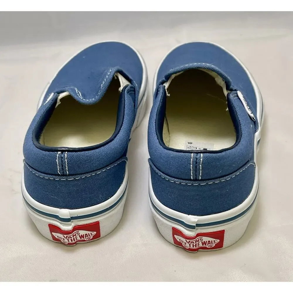 Vans skate slip on NEW navy Kids Size 13-NWOB